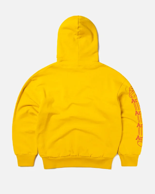 Column Hoodie - Mustard