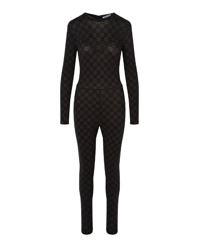 AMBUSH Womens Monogram Catsuit