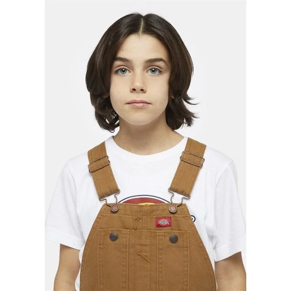 Dickies Duck Canvas Bib Overall Brown Duck