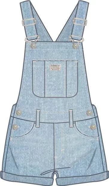 Levi's Classic Shortalls Clear Skies