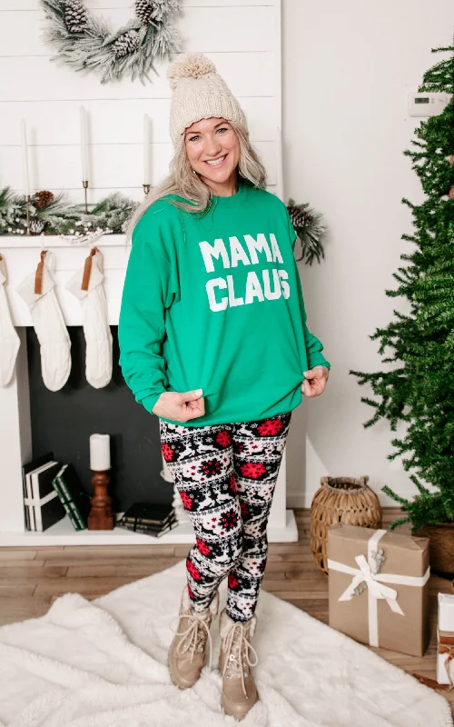 Mama Claus Sweatshirt**