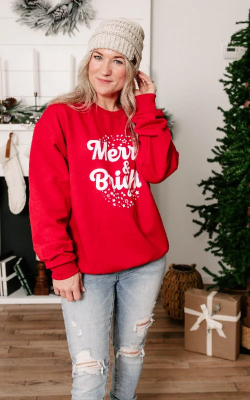 Merry & Bright Sweatshirt**