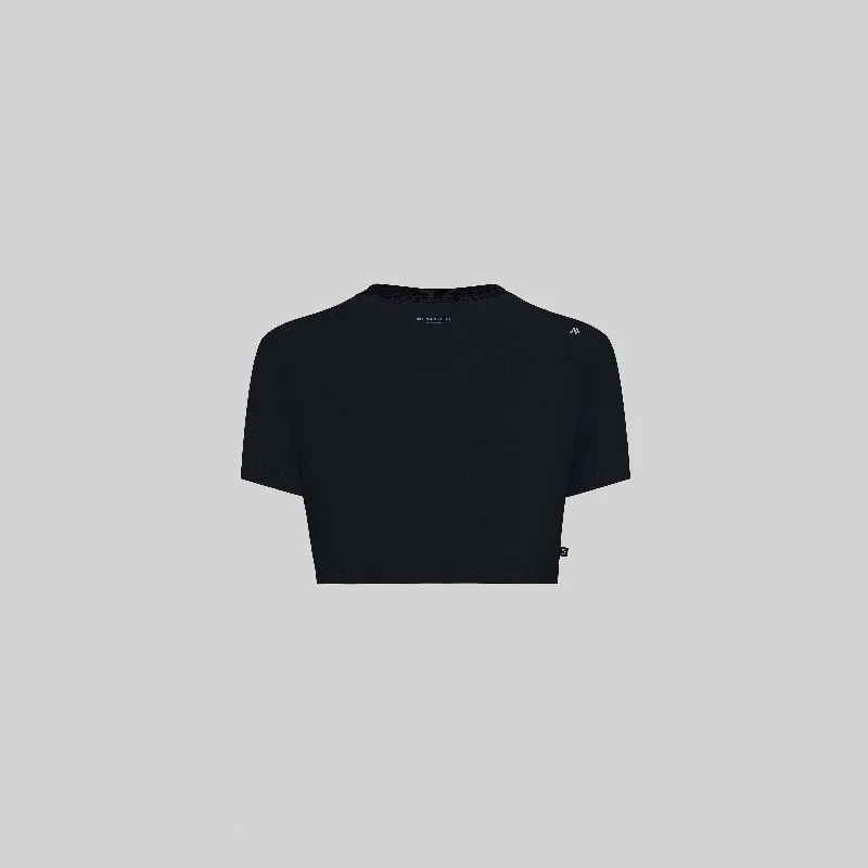 OPEL CROP TOP BLACK