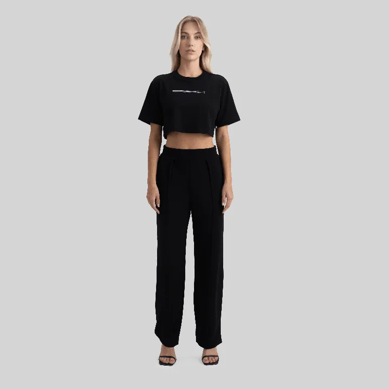 OPEL CROP TOP BLACK