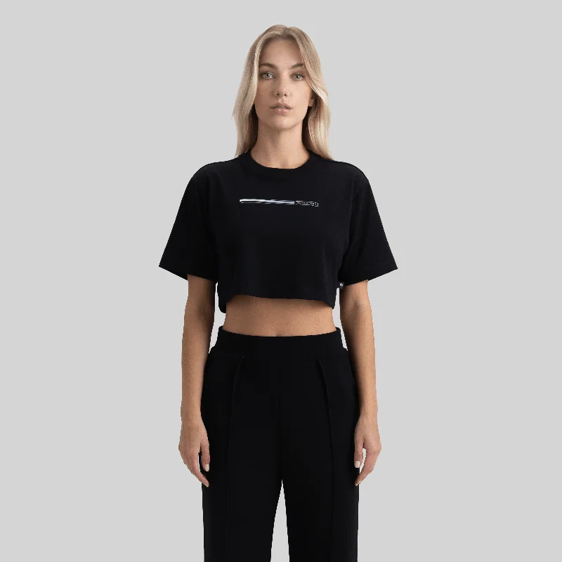 OPEL CROP TOP BLACK