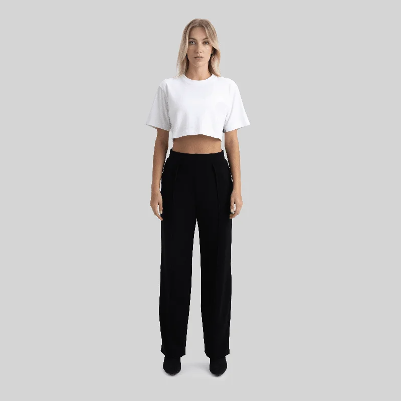 PONTIAC CROP TOP WHITE