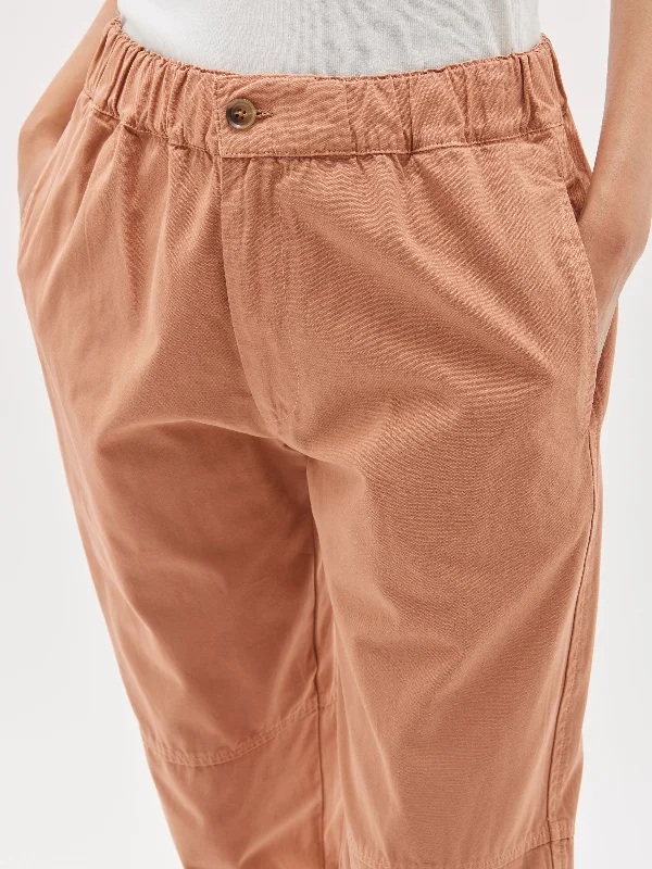 slouch zip detail track pant