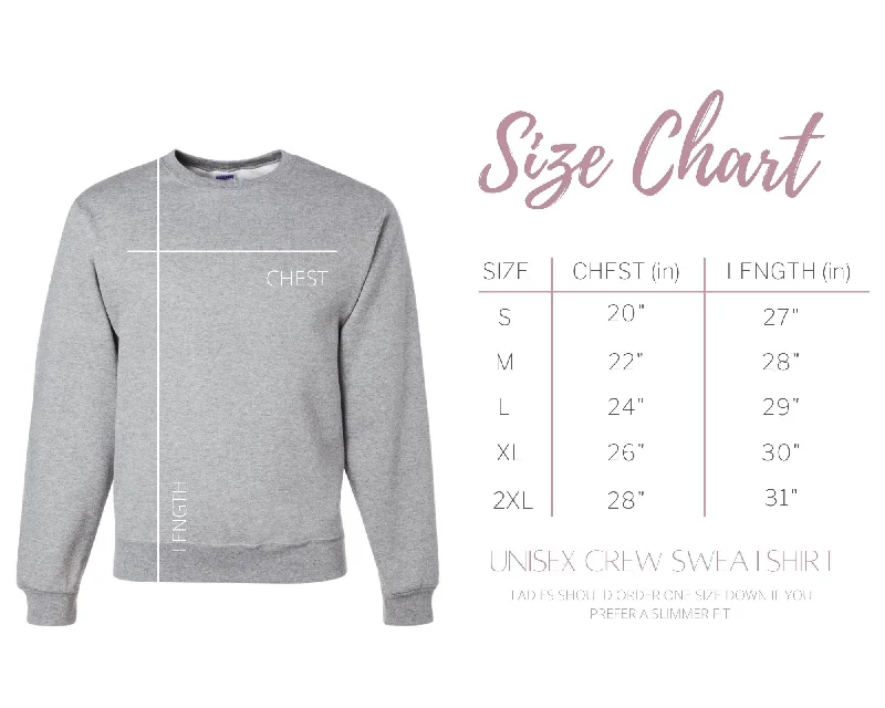 Tis the Season to Be Freezin' Crewneck Sweatshirt**