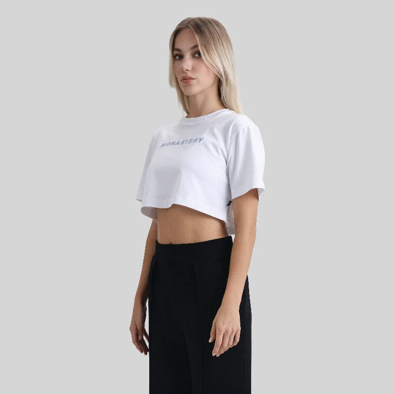 VETTEL CROP TOP WHITE