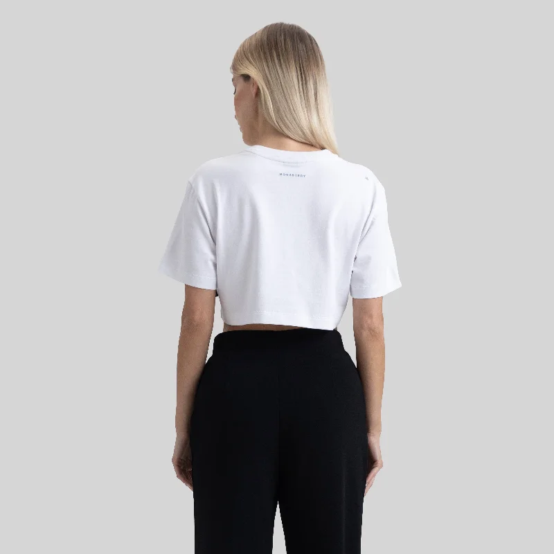 VETTEL CROP TOP WHITE