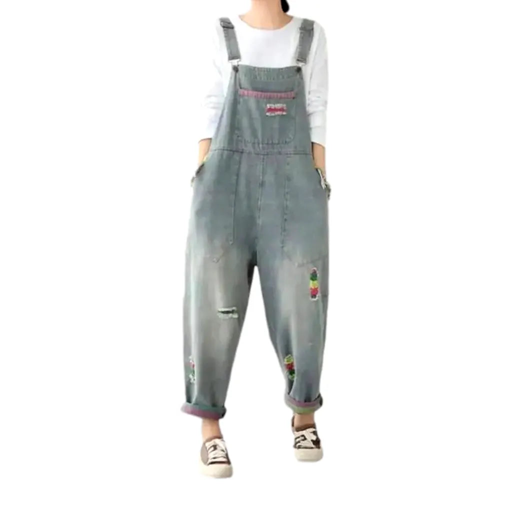 Vintage jean women's overall