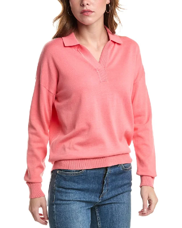 Edinburgh Knitwear Relaxed Polo Sweater