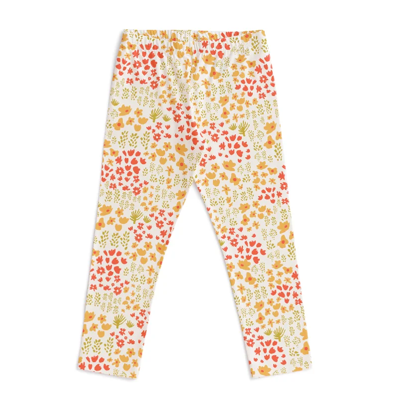 Leggings - Meadow Yellow, Orange & Green