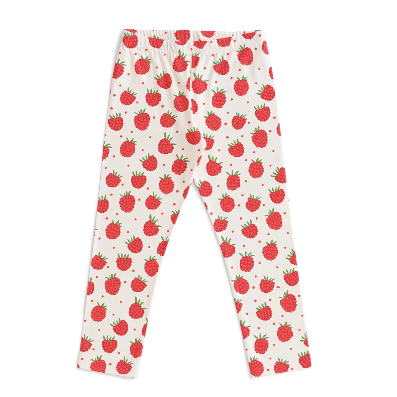 Leggings - Raspberries Natural