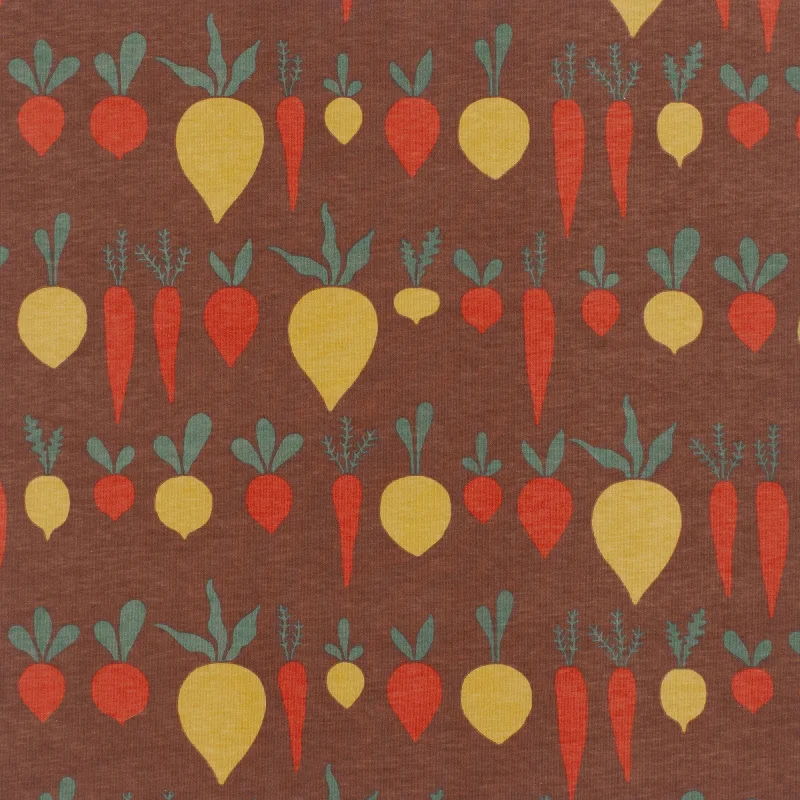 Leggings - Root Vegetables Chestnut