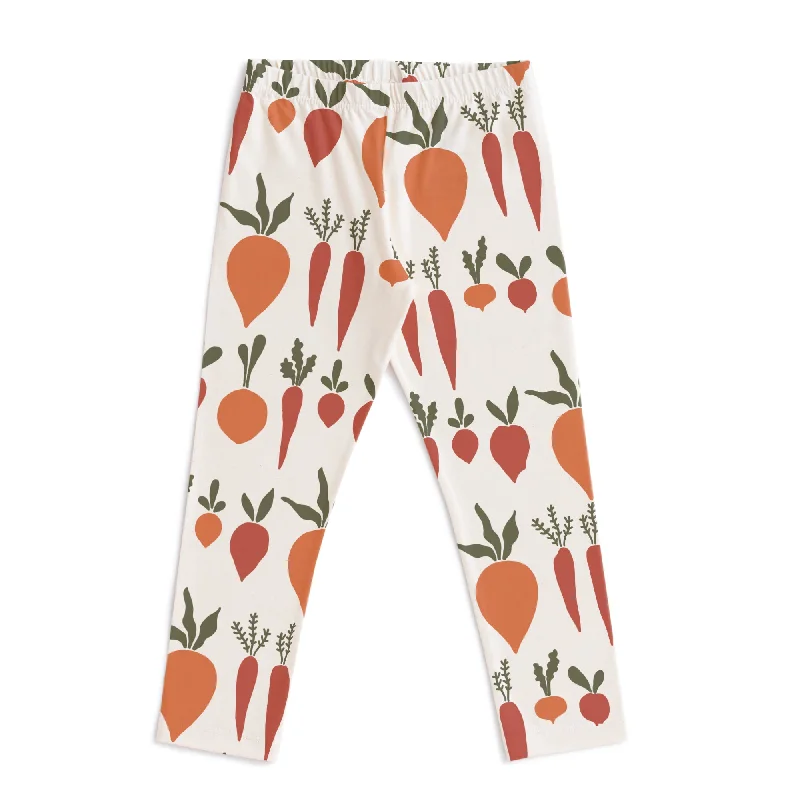 Leggings - Root Vegetables Natural