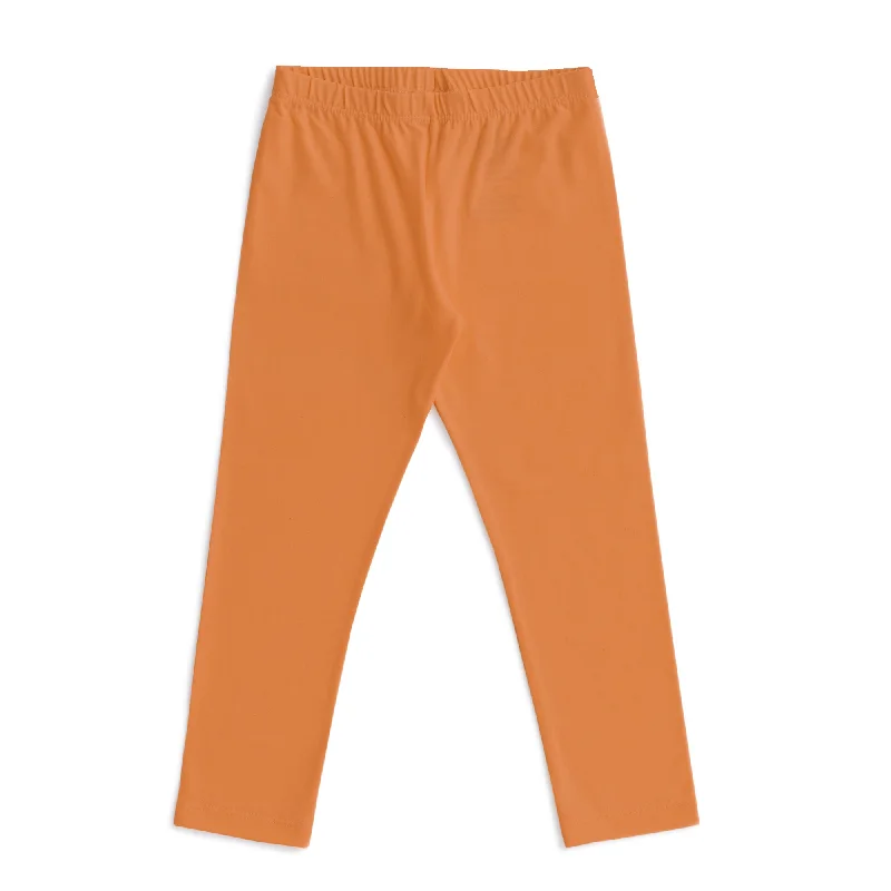 Leggings - Solid Vintage Orange