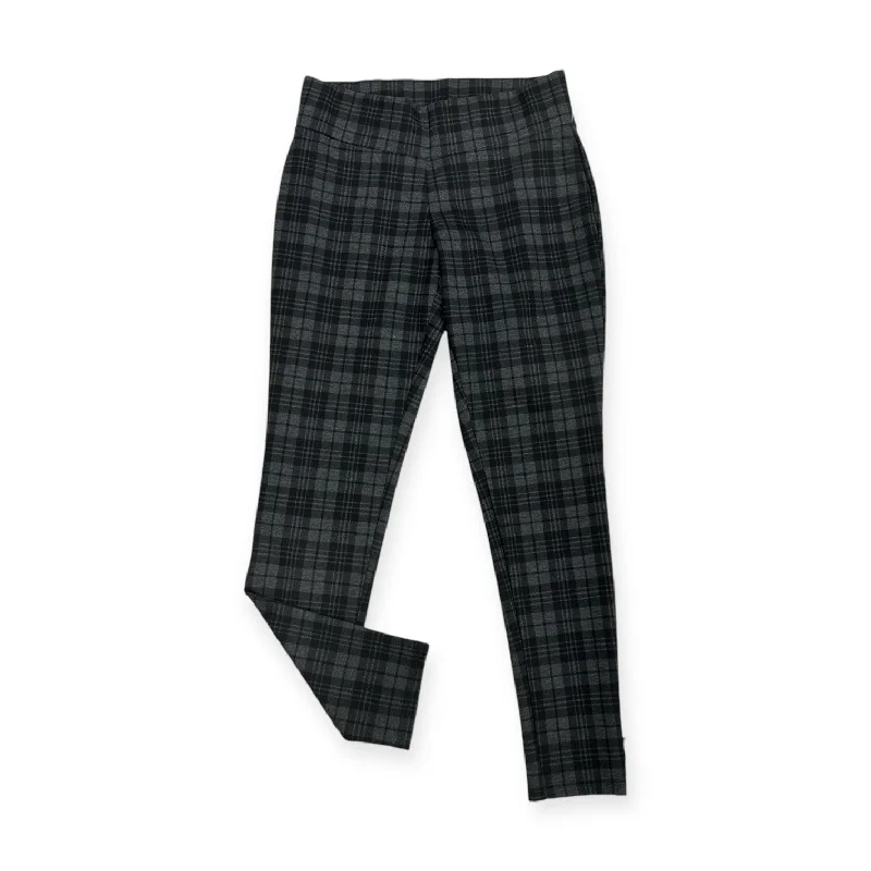 Pants Leggings By Clothes Mentor In Plaid Pattern, Size: M