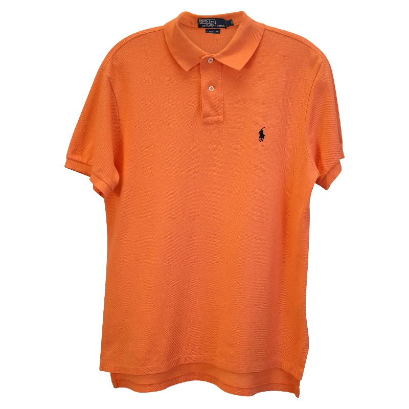 Polo Ralph Lauren Polo Shirt in Orange Cotton