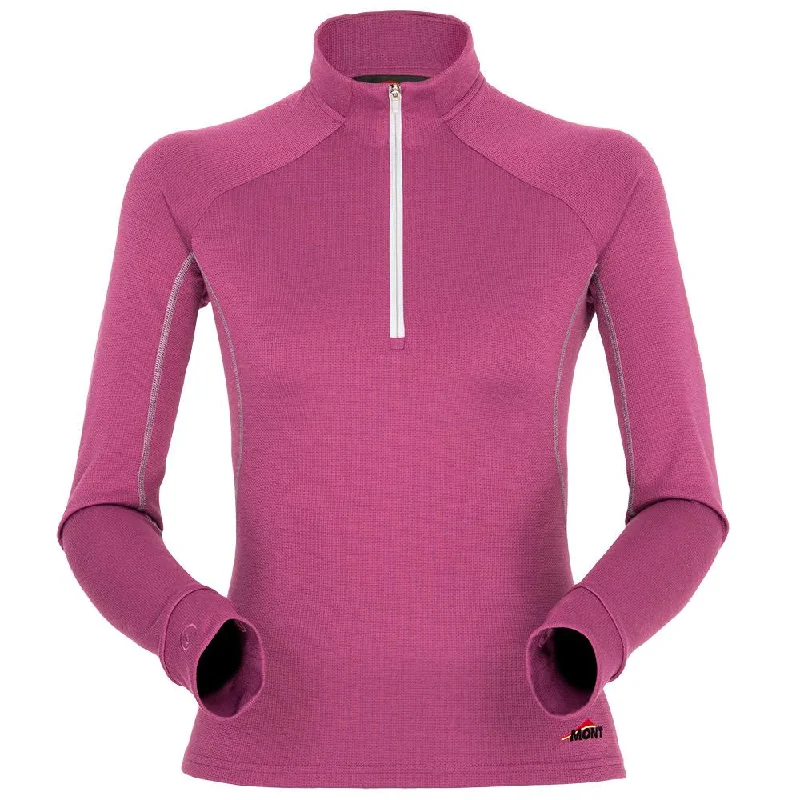 Power Dry Long Sleeve Zip Polo Women Clearance