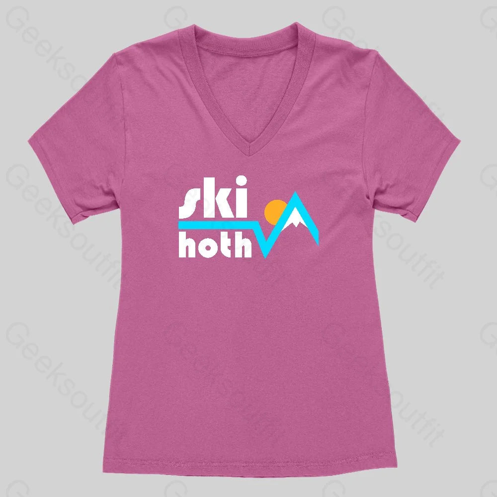 Ski Hoth Women's V-Neck T-shirt