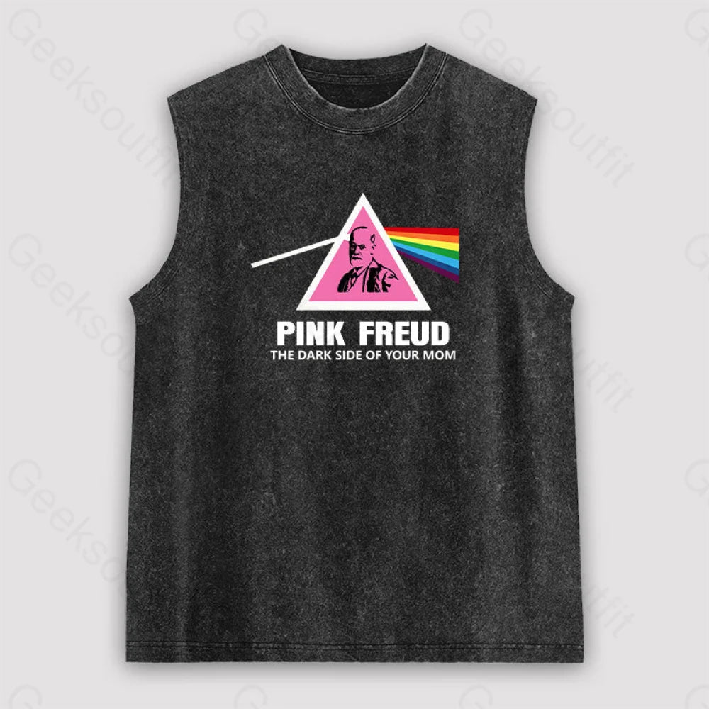 The Dark Side of Your Mom Unisex Washed Tank