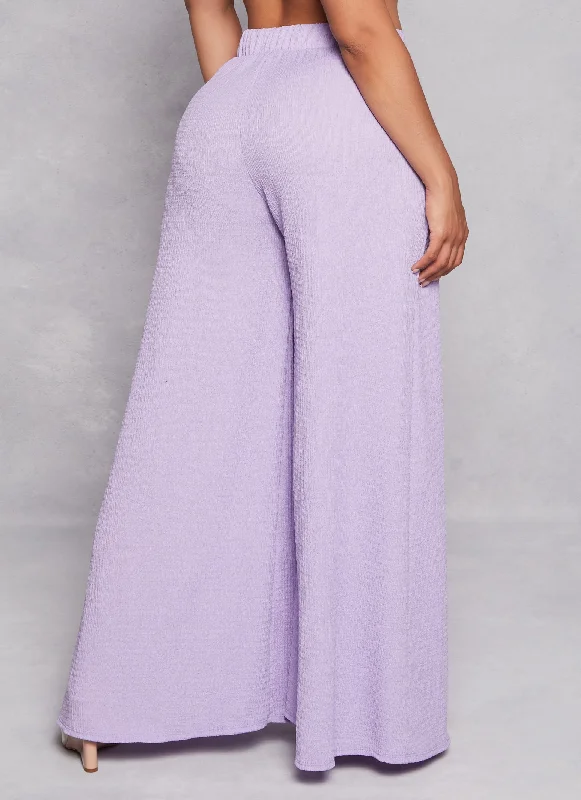 High Waist Palazzo Pants