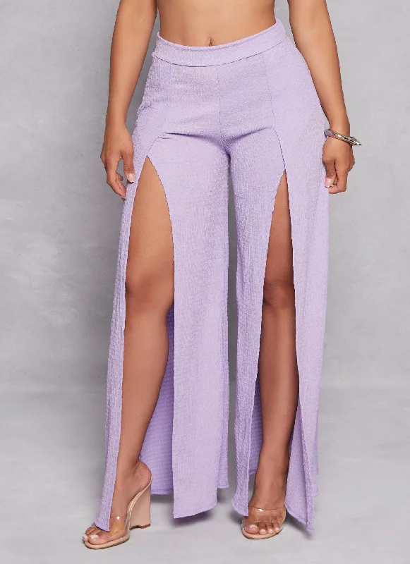 High Waist Palazzo Pants