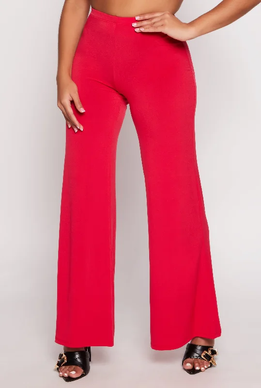 Wide Leg High Waist Pants