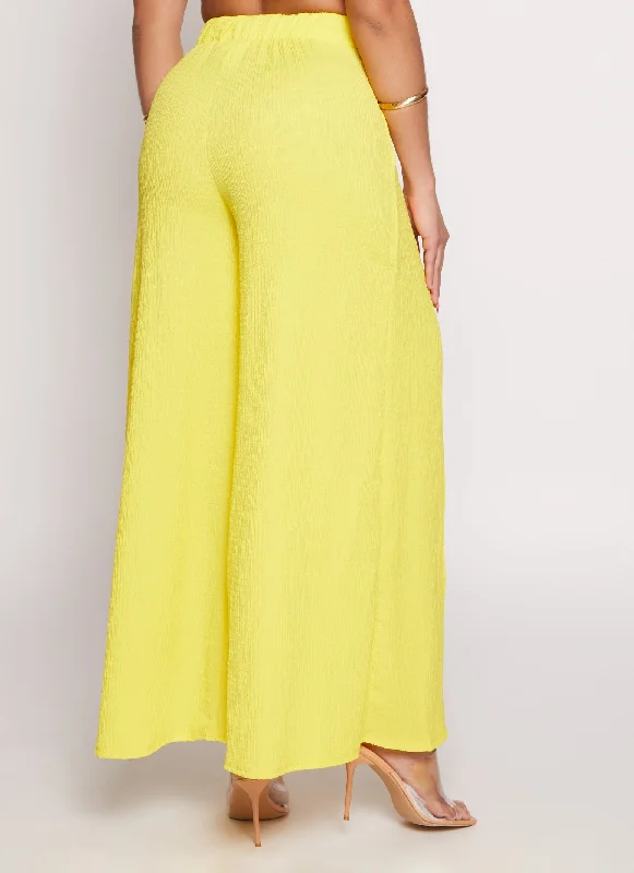 High Waist Palazzo Pants